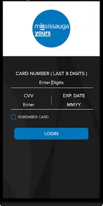 Visit Mississauga Card Balance screenshot 0