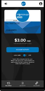 Visit Mississauga Card Balance screenshot 3