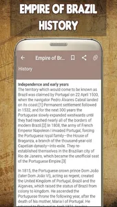 Empire of Brazil History screenshot 0