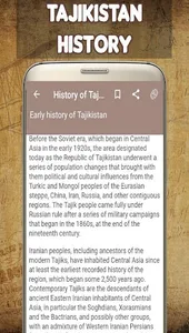 History of Tajikistan screenshot 0