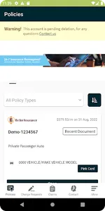 Excalibure Insurance screenshot 1