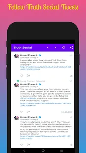 Trump Tweets screenshot 2