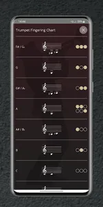 Trumpet Fingering Chart screenshot 6