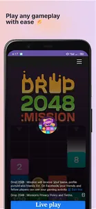 Live Gaming App For Facebook screenshot 5