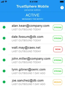 TrustSphere mobile CE screenshot 6
