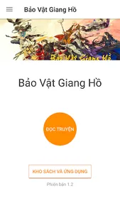 Bảo Vật Giang Hồ - Truyện kiếm screenshot 0