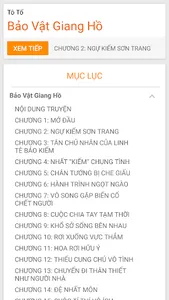 Bảo Vật Giang Hồ - Truyện kiếm screenshot 3