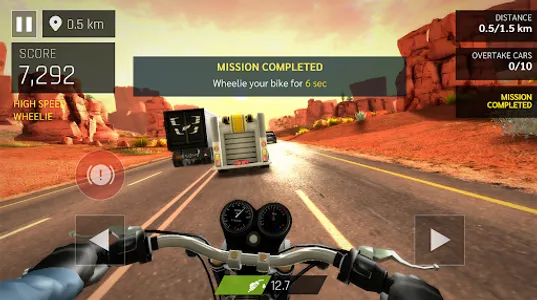 Real Moto Rider: Traffic Race screenshot 13