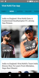 Virat Kohli Fan App screenshot 2