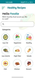 Healthy Recipes App screenshot 3
