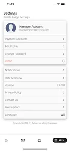 Try Deliveries Vendor screenshot 3