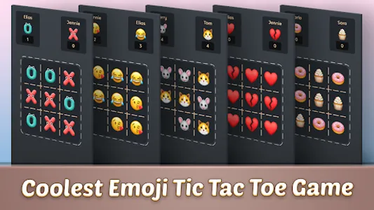 Tic Tac Toe Emoji screenshot 0