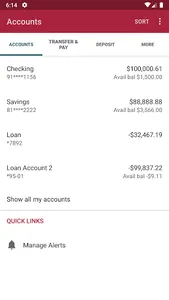 TSB Bank, WI screenshot 2