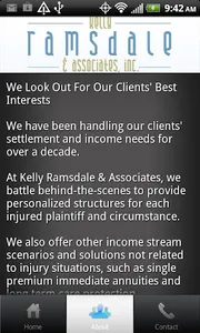 Kelly Ramsdale & Associates screenshot 2
