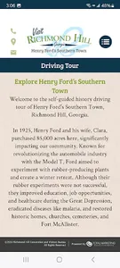Richmond Hill, GA History Tour screenshot 1