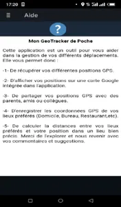 Mon GeoTracker de Poche screenshot 5