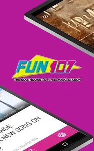 Fun 107 (WFHN) screenshot 4