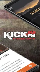 97.9 KICK FM - Quincy/Hannibal screenshot 1