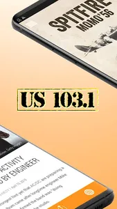 US 103.1 (WQUS) screenshot 1
