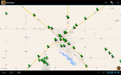 BenchMap screenshot 9