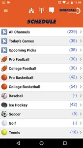 SnapCall Sports screenshot 1