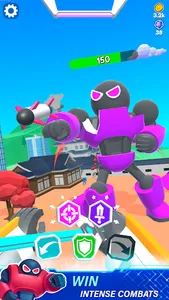 Mechangelion - Robot Fighting screenshot 1