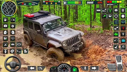 Offroad Mud Jeep Simulator 3d screenshot 1