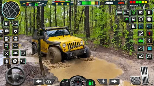 Offroad Mud Jeep Simulator 3d screenshot 2