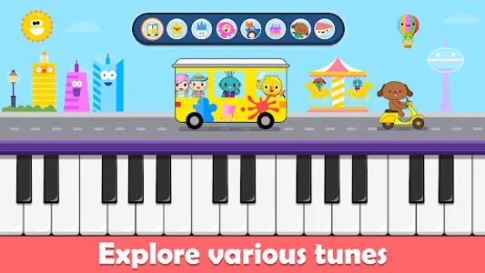 Baby Piano Kids Music Games screenshot 0