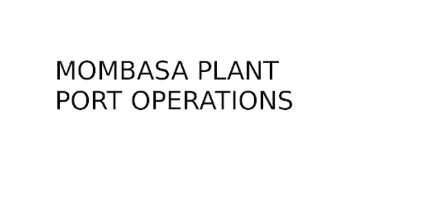 Bamburi port screenshot 0