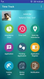 Time Track-Mobile screenshot 1