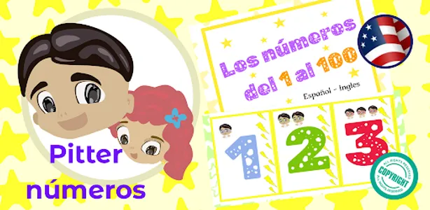 Pitter, juego números cartas screenshot 5