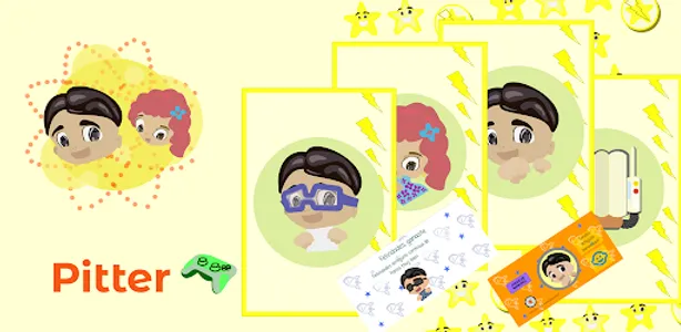 Pitter juego memoria cartas screenshot 1