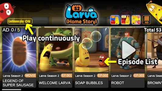 Larva season 2(full version) screenshot 4