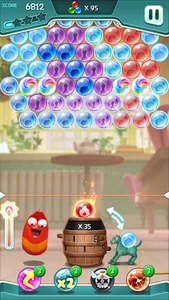 Larva Bubble Pop screenshot 11