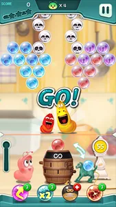 Larva Bubble Pop screenshot 14