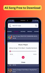 MP3 Music Downloader & Player screenshot 1