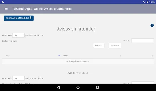 Tu Carta Digital Online. Camar screenshot 0