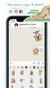 TuckerMoji - Golden Dog Sticke screenshot 6