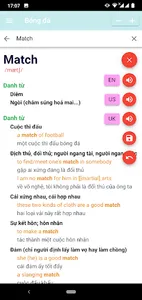 Từ điển bóng đá screenshot 3