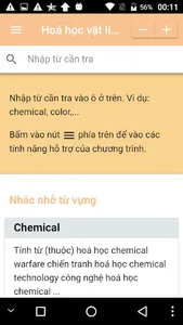 Từ điển ngành hoá học vật liệu screenshot 0