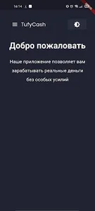 TufyCash - зарабатывай на зада screenshot 3