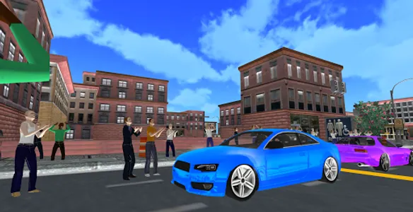 Tug of War Chained Cars : Impo screenshot 13