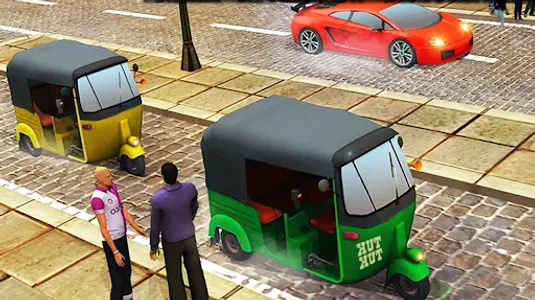 Tuk Tuk Rickshaw：Racing Game screenshot 1