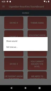 Ugandan Knuckles Soundboard screenshot 2