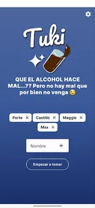 Tuki Drinking Game screenshot 0