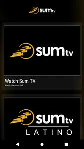 sumtv for Android TV screenshot 1