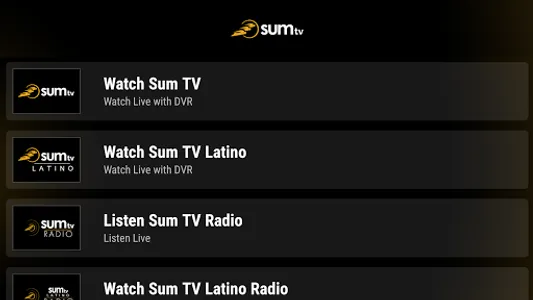 sumtv for Android TV screenshot 18