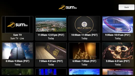 sumtv for Android TV screenshot 19