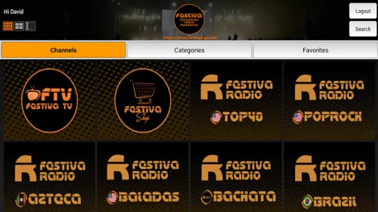 Festiva TV & Radio for Android screenshot 2